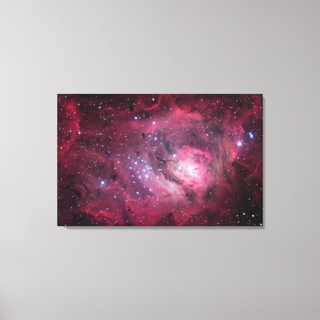 Lienzo M8, La Nebulosa Laguna en Sagittarius (Anverso)
