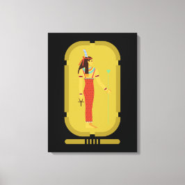 Lienzo Maat On Gold Cartouche