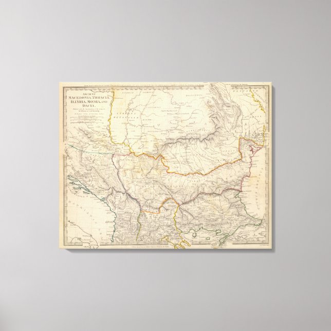 Lienzo Macedonia antigua, Thracia, Illía (Anverso)