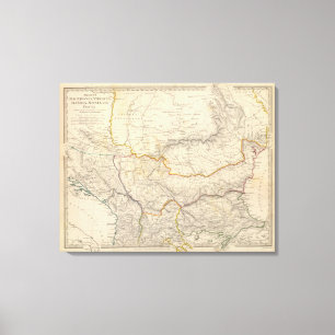 Lienzo Macedonia antigua, Thracia, Illyria