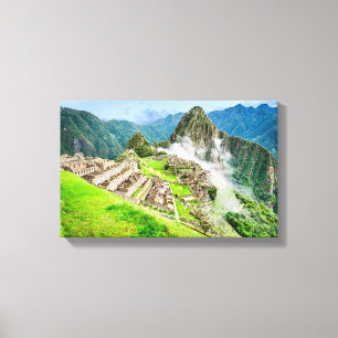 Lienzo Machu Picchu Canvas, Perú, Sudamérica