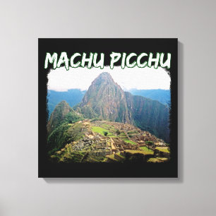 Lienzo Machu Picchu Perú - Montaña Huayna Picchu