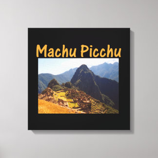 Lienzo Machu Picchu ruina el amanecer en el Perú