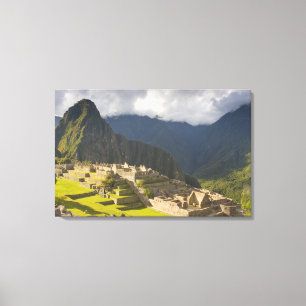 Lienzo Machu Picchu, ruinas antiguas, UNESCO mundo 4