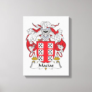 Lienzo Macias Family Crest