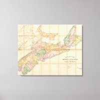 Mackinlay's map of the Province of Nova Scotia