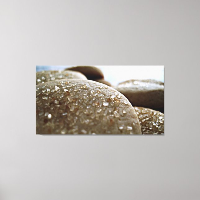 Lienzo Macroalimentación Foto Sugar Cocinas Canvas (Anverso)
