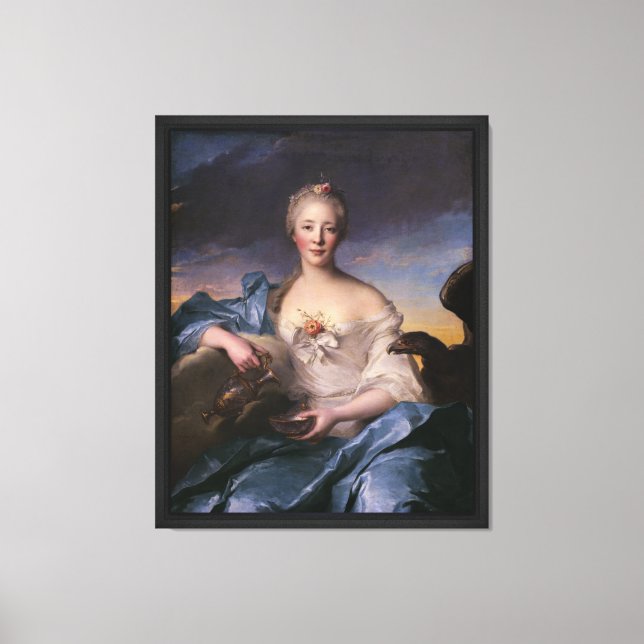 Lienzo Madame Le Fèvre de Caumartin como Hebe (Anverso)