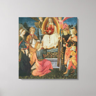 Lienzo Madonna de la faja sagrada, 1456 (tempera