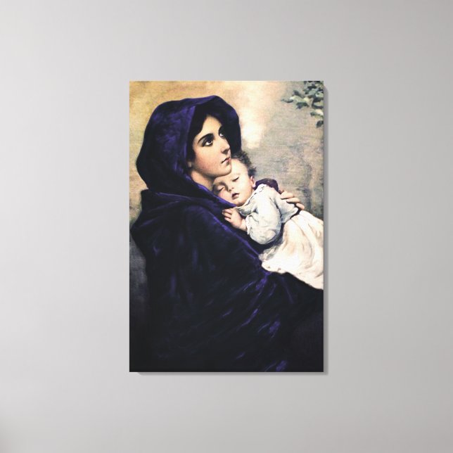 Lienzo Madonna de las calles (Anverso)