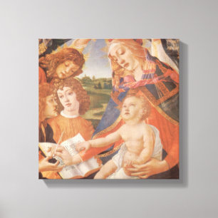 Lienzo Madonna del Magnificat de Sandro Botticelli
