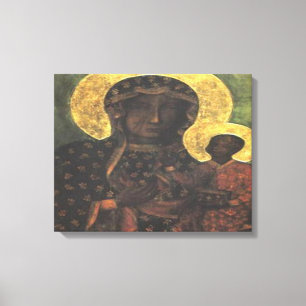 Lienzo Madonna negra de breznichar