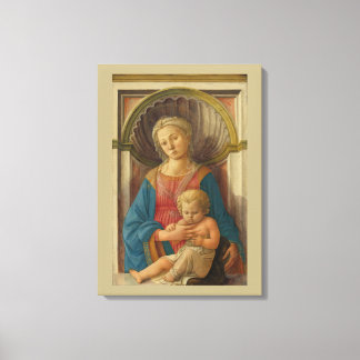 Lienzo Madonna y el niño