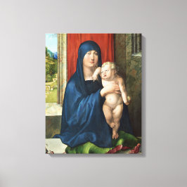 Lienzo Madonna y Niño - Albrecht Durer - c1496