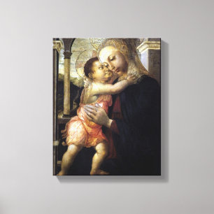 Lienzo Madonna y Niño - Botticelli - c1500