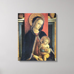 Lienzo Madonna y Niño - Carlo Crivelli - c1468
