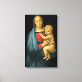 Lienzo Madonna y niño, Madonna del Granduca, por Rafael