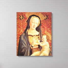 Lienzo Madonna y Niño - Veneziano - c1432