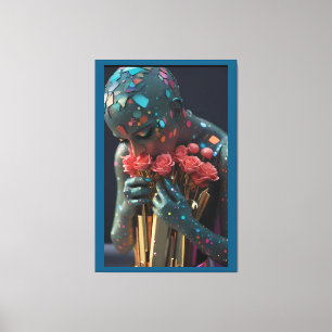 Lienzo Madre, diosa de amor que escupe - Ken Gage Art