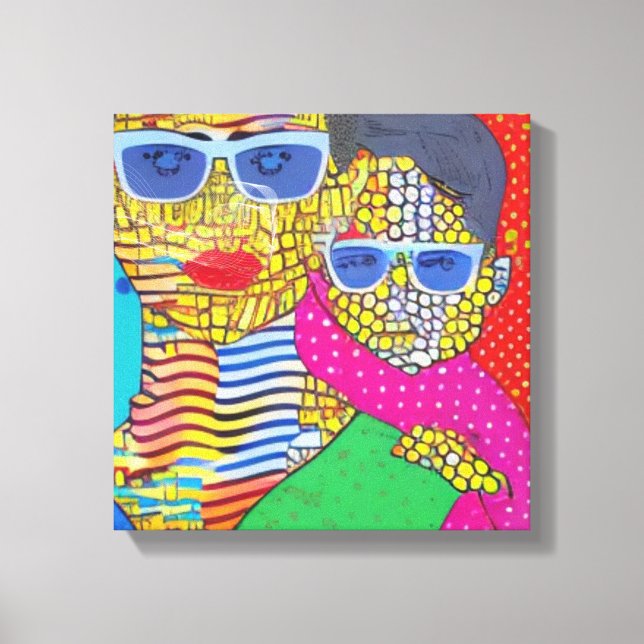 Lienzo Madre e Hijo (Anverso)