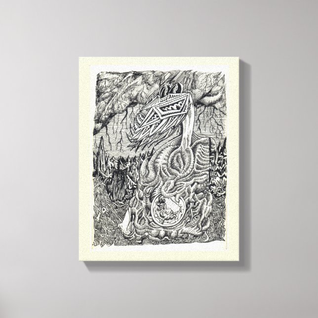 Lienzo Madre e hijo (Anverso)