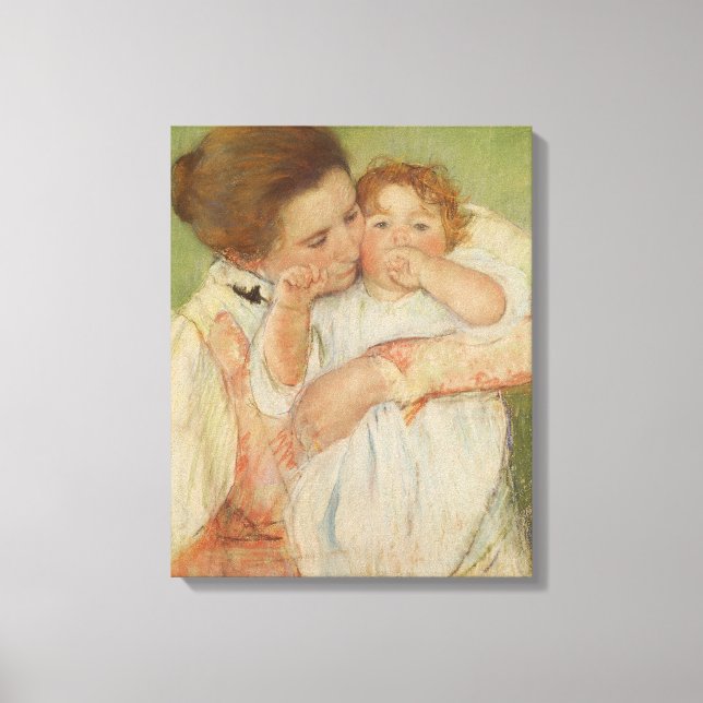 Lienzo Madre e hijo, 1897 (Anverso)