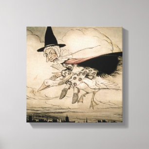 Lienzo Madre oca, portada de "Madre Goose el Ol"