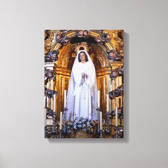 Lienzo Madre Santa María (Anverso)