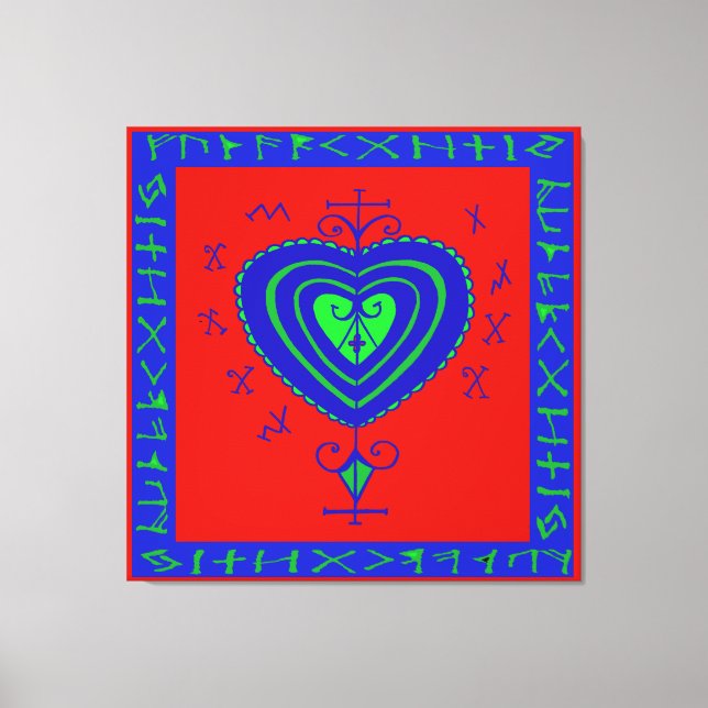 Lienzo Madre Tierra VooDoo Canvas (Anverso)