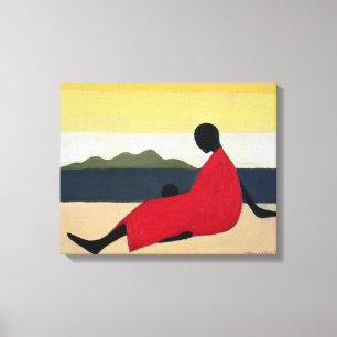 Lienzo Madre y niño 1991