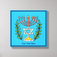 Magen persa David Menorah