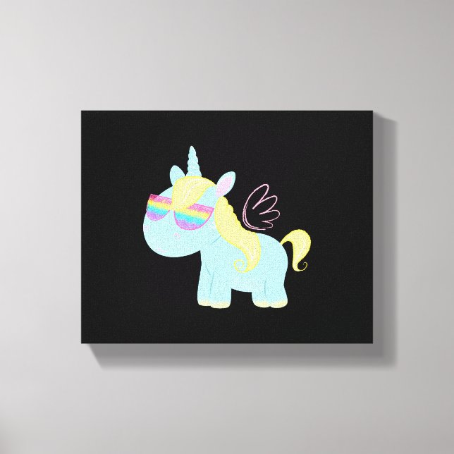 Lienzo Magia de Unicornio        (Anverso)
