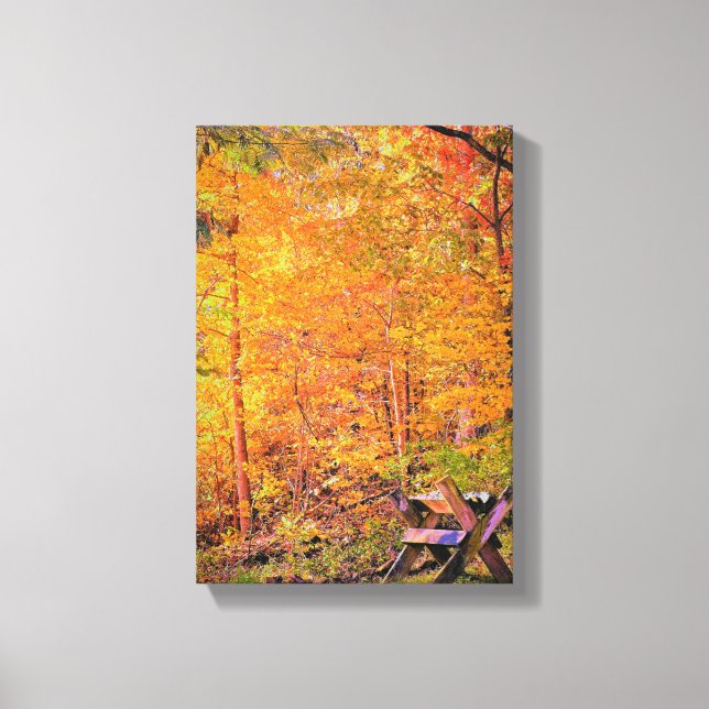 Lienzo Magia otoñal (Anverso)