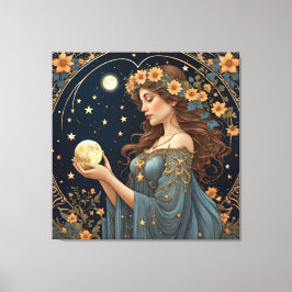 Lienzo magia y hada - tarot