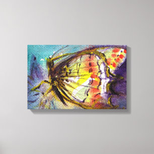 Lienzo MAGIC BUTTERFLY negro y blanco