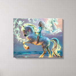 Lienzo Magical Beach Ride