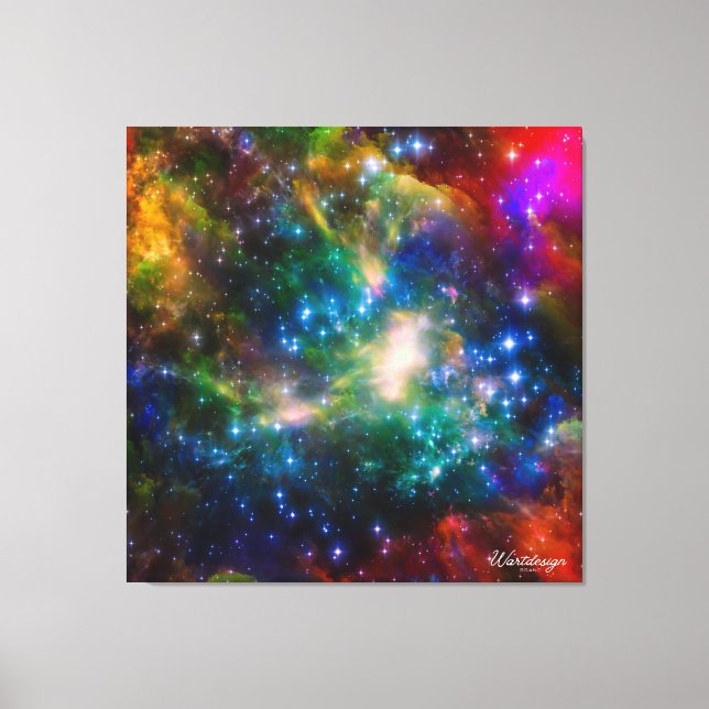 Lienzo Magical Skies A Fantasy Art Journey Wall Art  (Anverso)