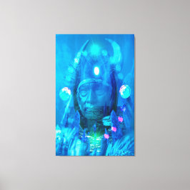 Lienzo Magiciano nativo americano