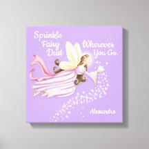 Lienzo mágico de lavanda de hadas