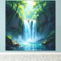 Magie des Wasserfalls