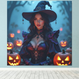 Lienzo Magische Halloween-Nacht