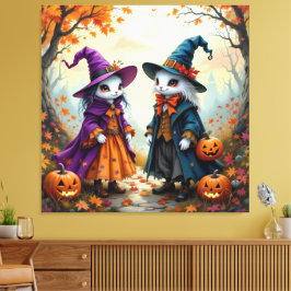 Lienzo Magische Halloween-Nacht