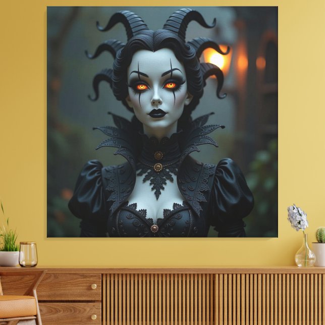 Lienzo Magische Halloween-Nacht  (Insitu (Sala de estar))