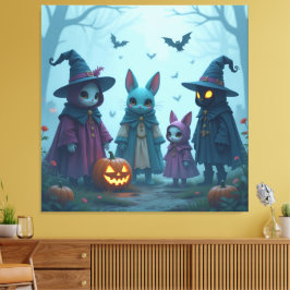 Lienzo Magische Halloween-Nacht