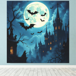 Lienzo Magische Halloween-Nacht