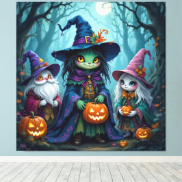 Lienzo Magische Halloween-Nacht