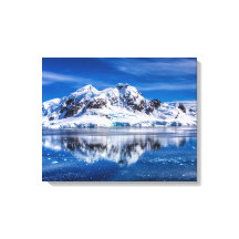 magnífica Antártida azul