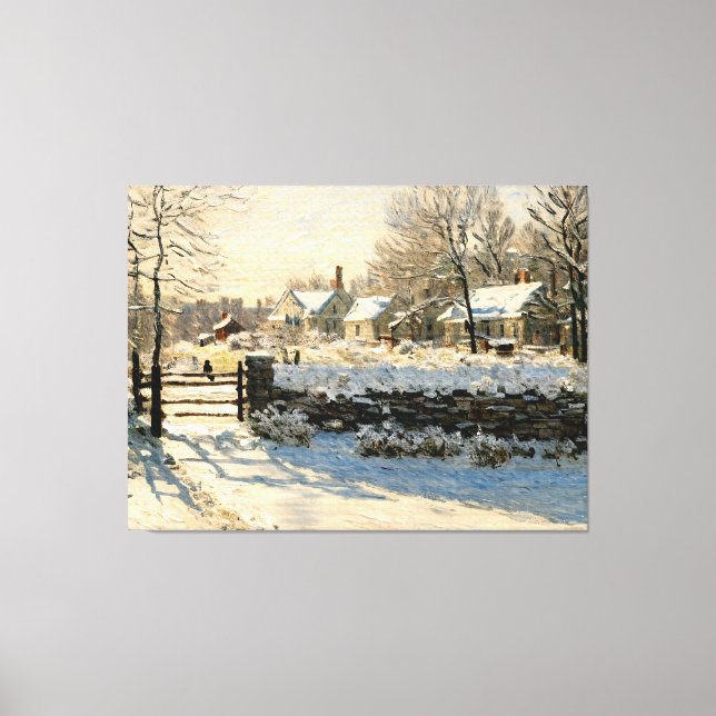 Lienzo Magpie (Anverso)