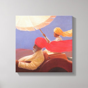 Lienzo Maharaja a la velocidad 2010