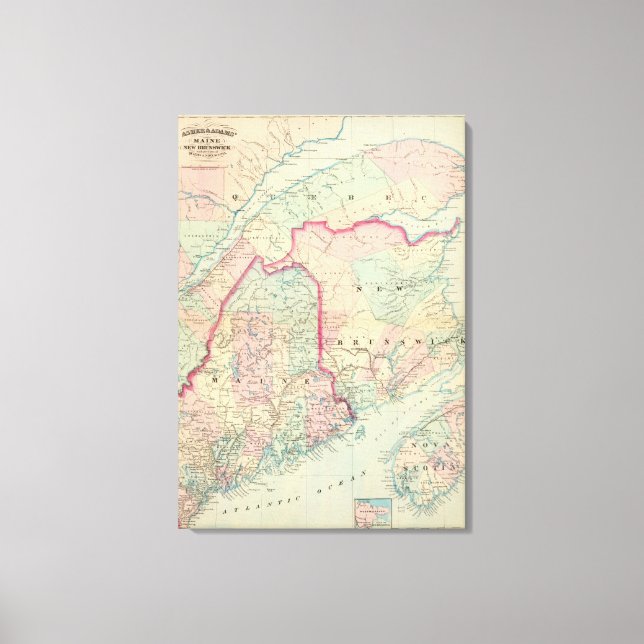 Lienzo Maine, NB (Anverso)